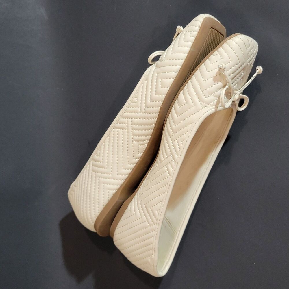 Liz claiborne Fallow Women Flat Beige Sz 10 M - Picture 4 of 7